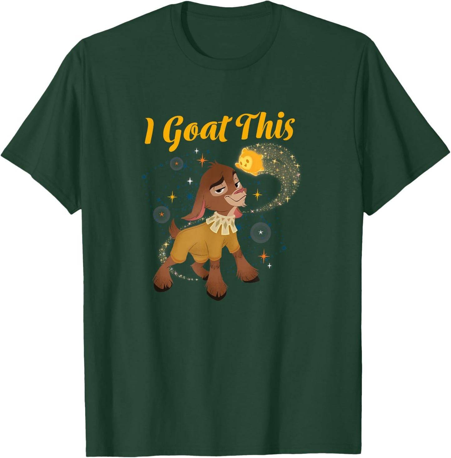 Disney Wish Valentino & Star I Goat This Big Chest Poster T-Shirt - T-Shirt | Forest