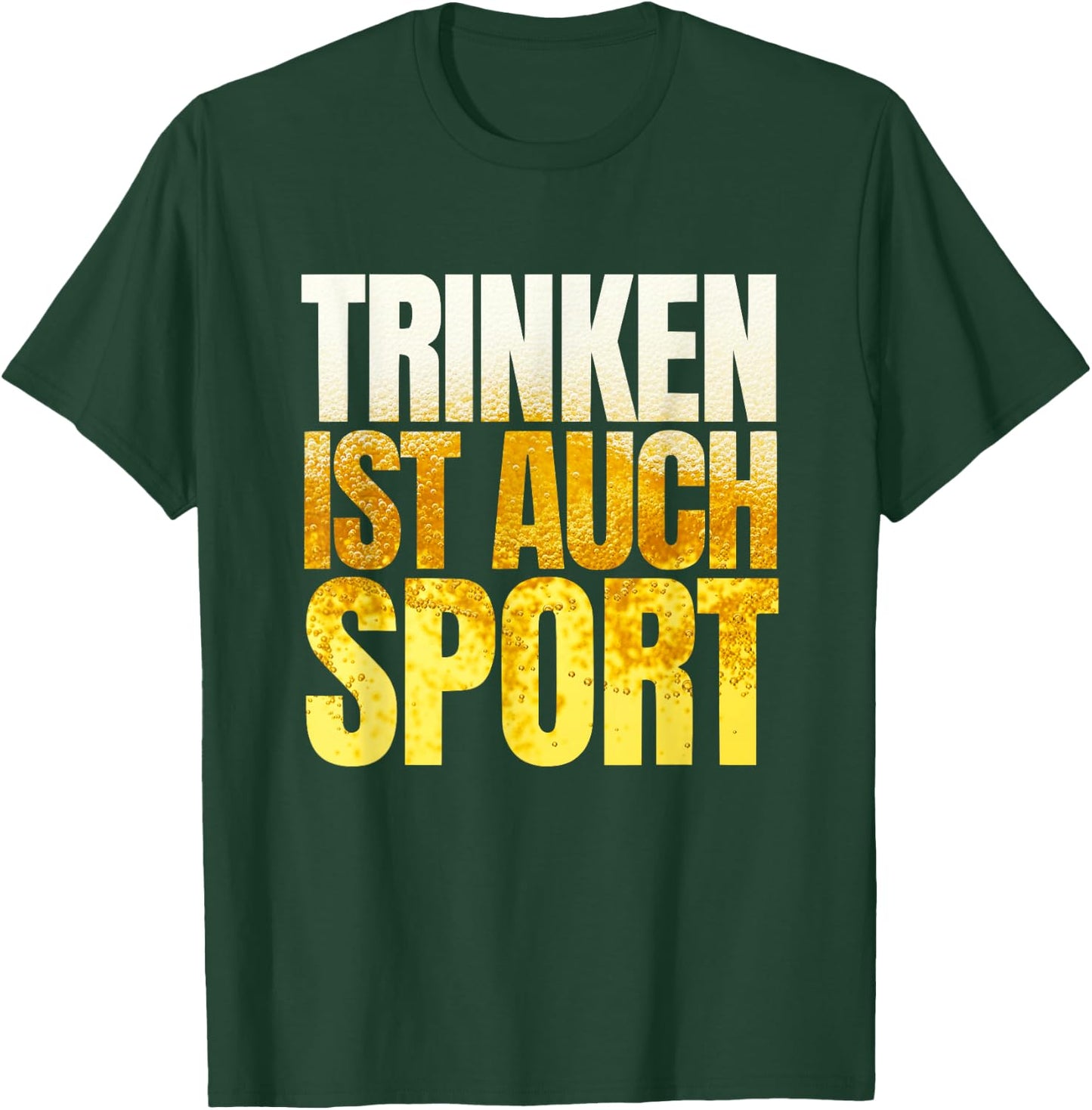 Trinken ist auch Sport Après Ski Fun Malle Party Lorenz , black T-Shirt - T-Shirt | Forest
