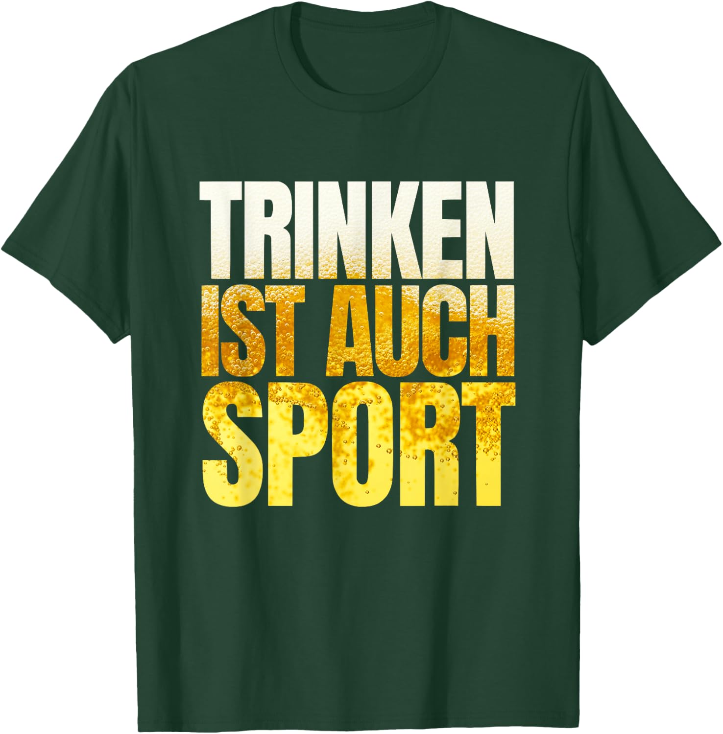 Trinken ist auch Sport Après Ski Fun Malle Party Lorenz , black T-Shirt - T-Shirt | Forest