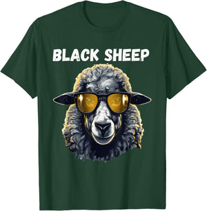 Black Sheep Squad - Outcast Black Sheep In Family T-Shirt - T-Shirt | Forest