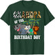 Grandpa of the Birthday Boy Zoo Bday Safari Celebration T-Shirt - T-Shirt | Forest