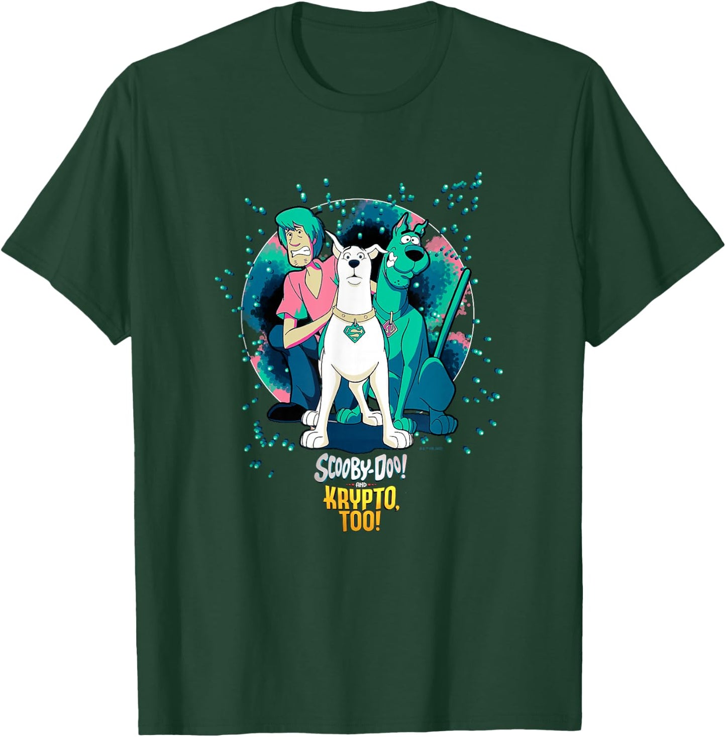Scooby-Doo! and Krypto, Too! Super Krypto Hero Trio T-Shirt - T-Shirt | Forest