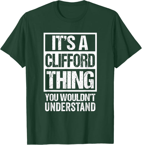 It's A Clifford Thing You Wouldn't Understand