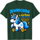 Jewnicorn Jew Unicorn Cute Hanukkah Pajamas Chanukah Girl T-Shirt - T-Shirt | Forest