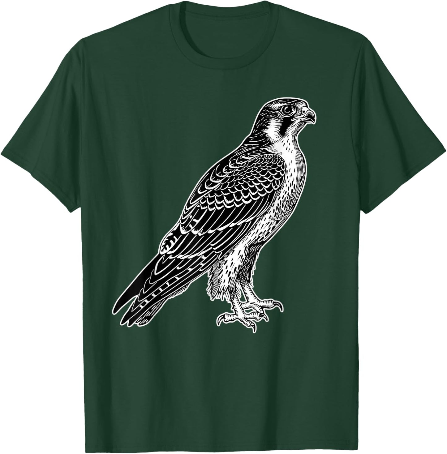 Peregrine Falcon Bird T-Shirt - T-Shirt | Forest