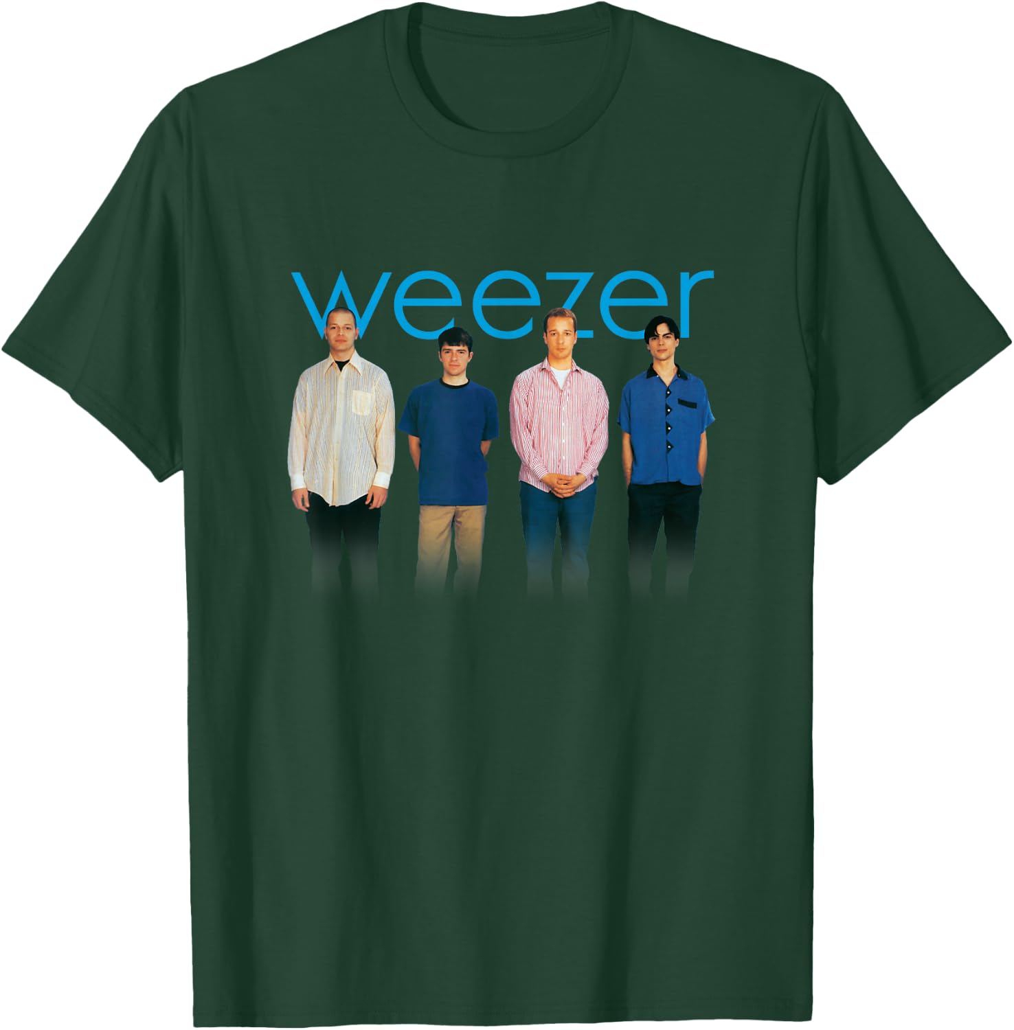 Weezer - Blue Album , black T-Shirt - T-Shirt | Forest