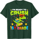 I'm Ready To Crush 1st Grade Dinosaurs Back To School Kids T-Shirt - T-Shirt | Forest