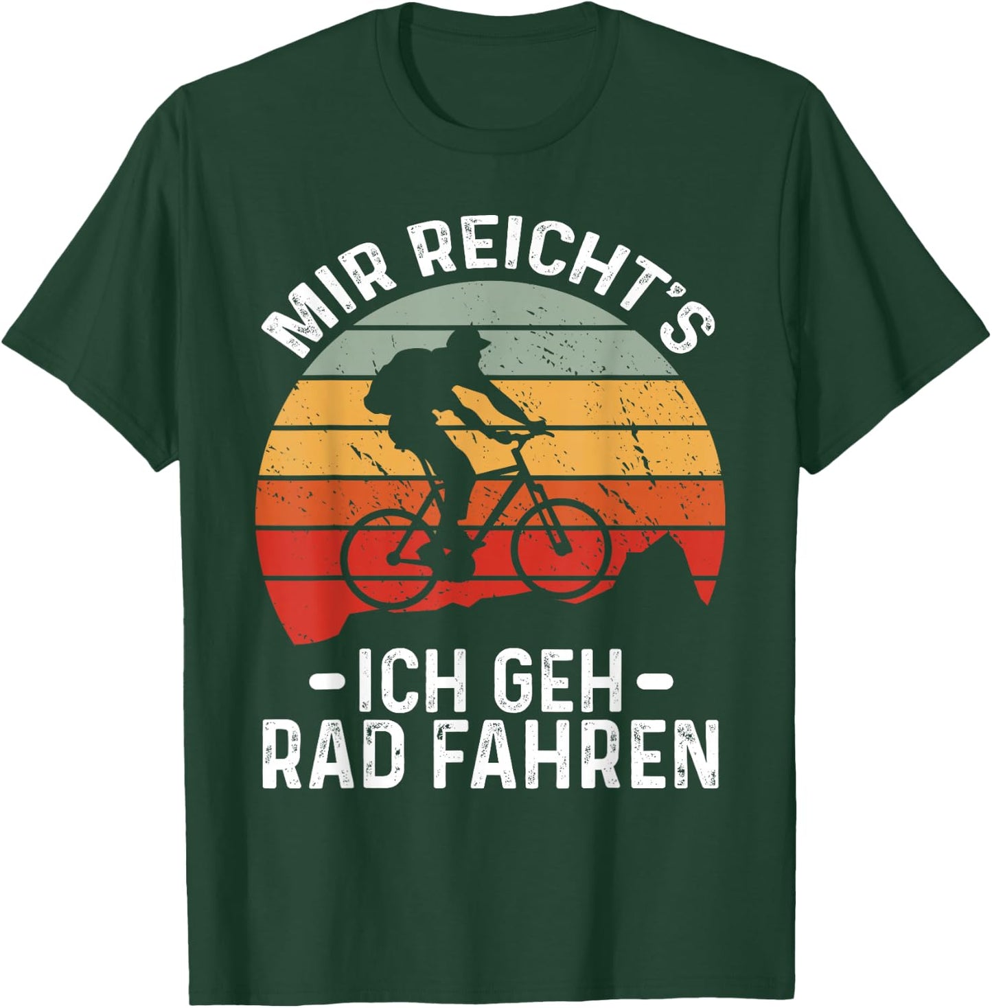 Funny Mir Reichts Ich Geh Fahrrad Fahren für Bikiker, , black T-Shirt - T-Shirt | Forest