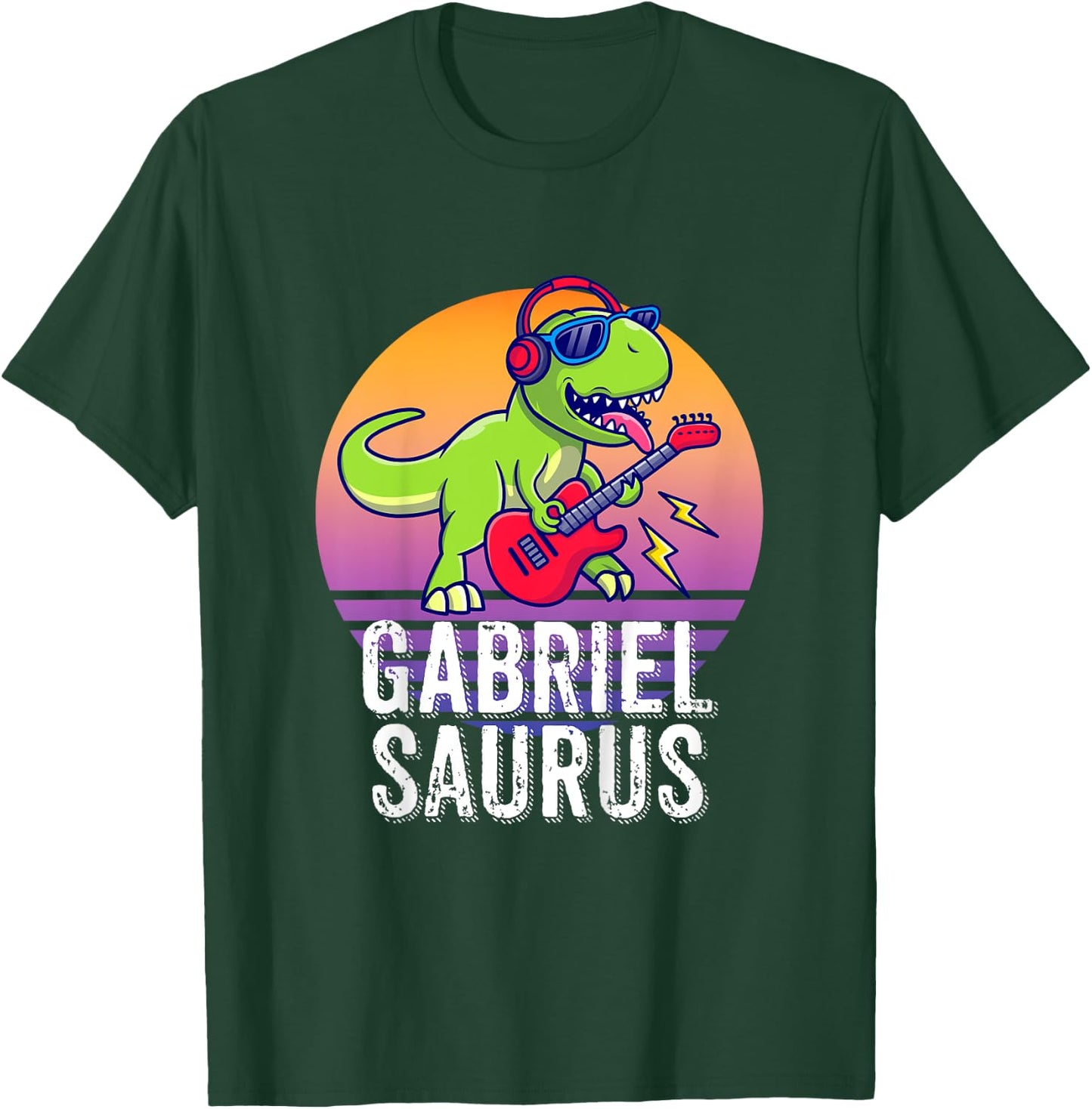 Gabrielsaurus - Gift Gabriel T-Shirt - T-Shirt | Forest