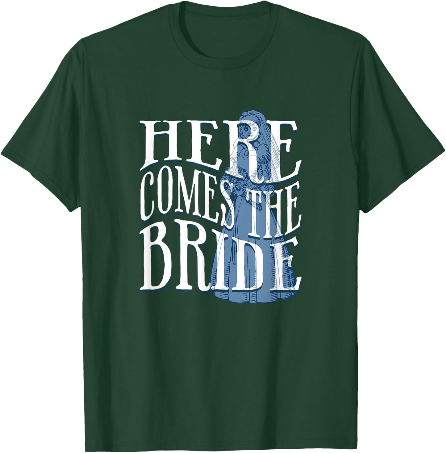 The Haunted Mansion Here Comes The Bride Constance Portrait T-Shirt - T-Shirt | Forest