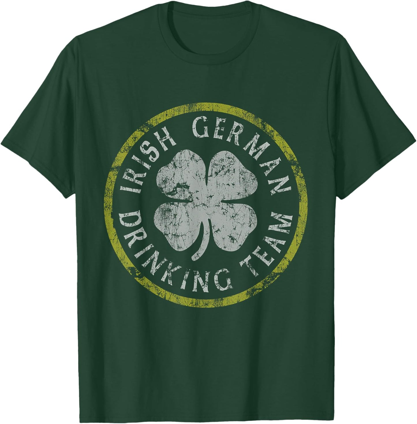 Irish German Drinking Team St Patricks Day Ireland Germany T-Shirt - T-Shirt | Forest