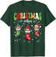 Cute Bearded Dragon In Xmas Socks Funny Christmas Lizard PJ T-Shirt - T-Shirt | Forest