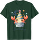 4th Birthday 4 Years Old Crab Crustacean Beach Seafood Kids T-Shirt - T-Shirt | Forest