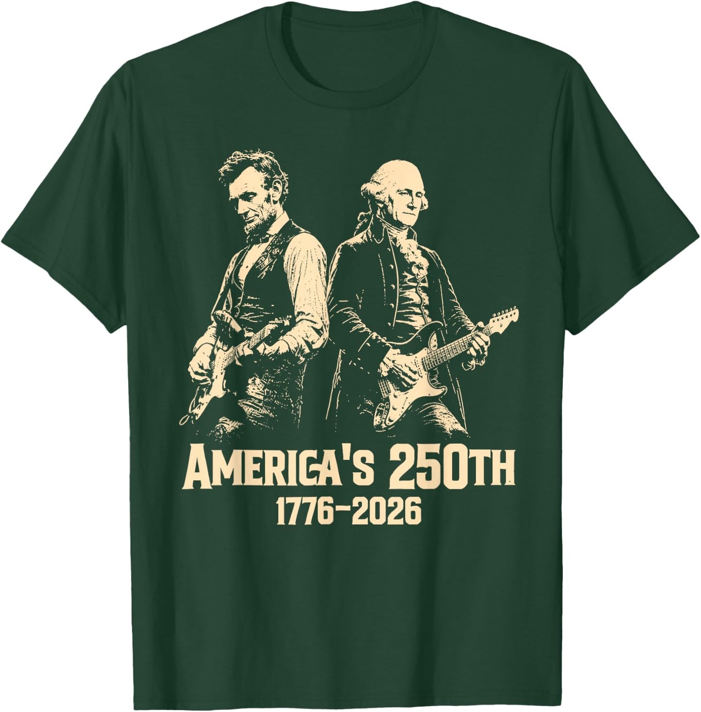 250 Years America Anniversary 250th Independence Day Freedom T-Shirt - T-Shirt | Forest