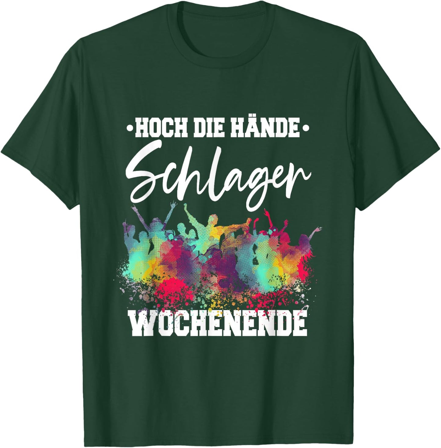 Schlagerparty Schlager T-Shirt - T-Shirt | Forest