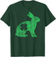 Rabbit Bunny - Shamrock St Patricks Day Saint Paddys Irish T-Shirt - T-Shirt | Forest