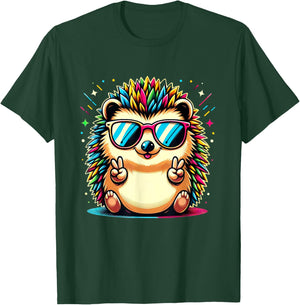 Coole Igel-Outfits T-Shirt - T-Shirt | Forest