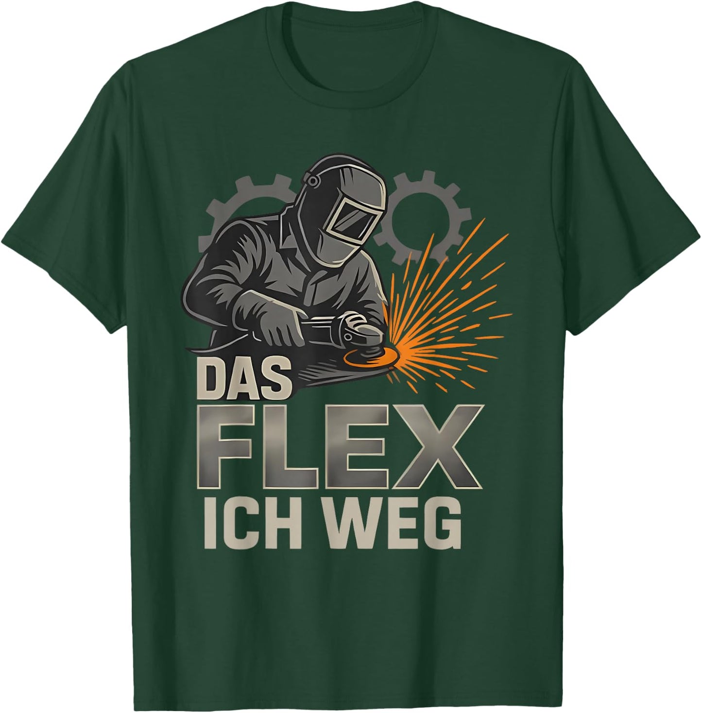 das Flex ich Weg T-Shirt - T-Shirt | Forest