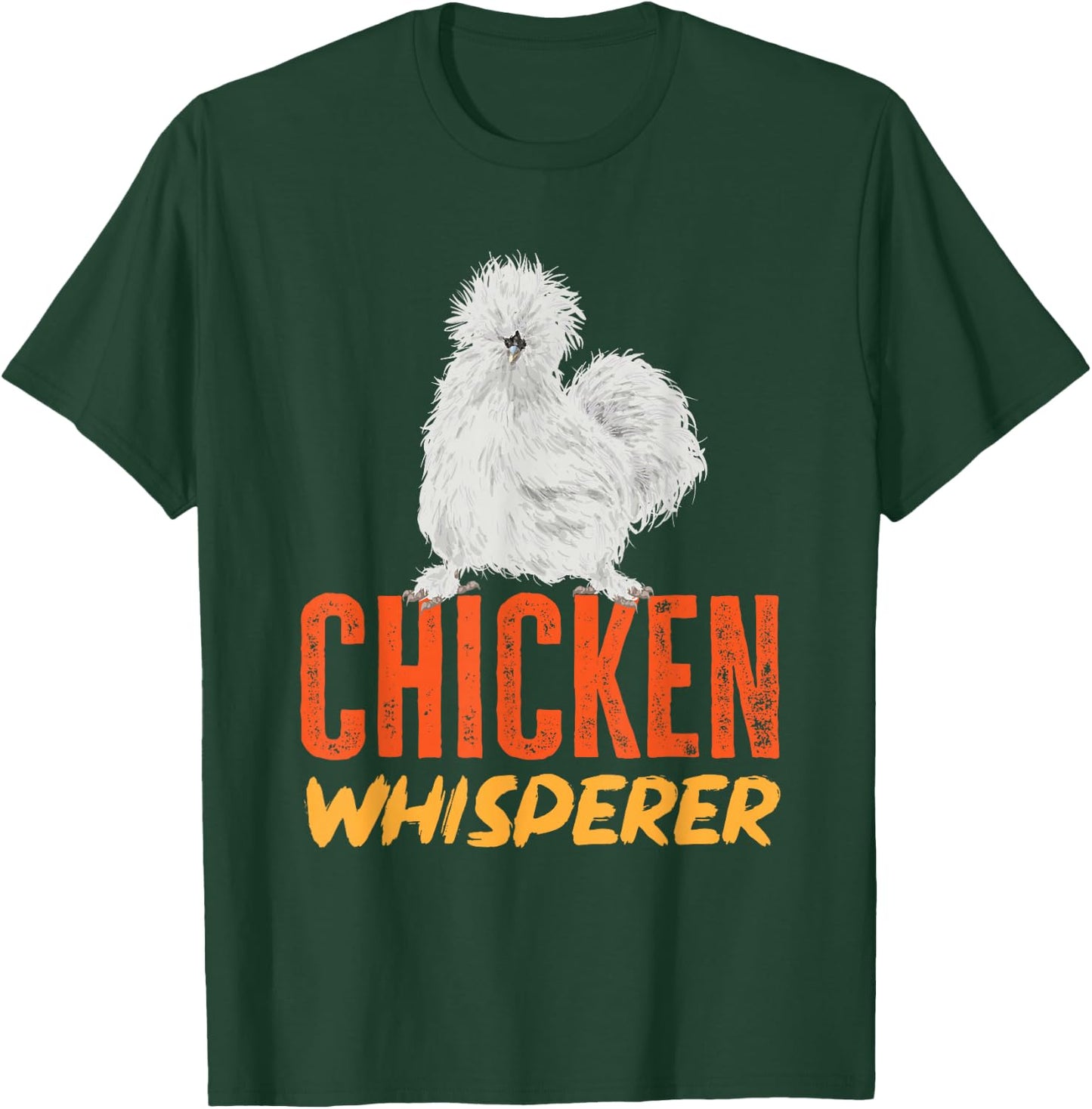 Silk Chicken Silkie Chicken T-Shirt - T-Shirt | Forest