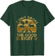 I Only Smoke The Good Stuff BBQ Barbeque Grilling Pitmaster T-Shirt - T-Shirt | Forest