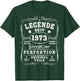 1973 Geburtstag Mann 50 Jahre Deko Lustig 50er 50 Geburtstag T-Shirt - T-Shirt | Forest