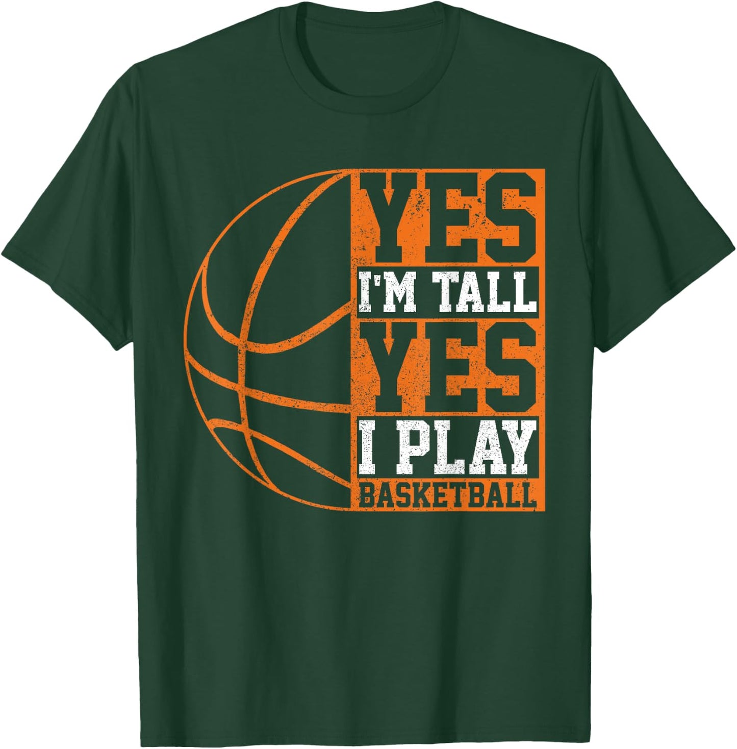 Basketball Saying Funny Basketball Player Gift T-Shirt - T-Shirt | Forest