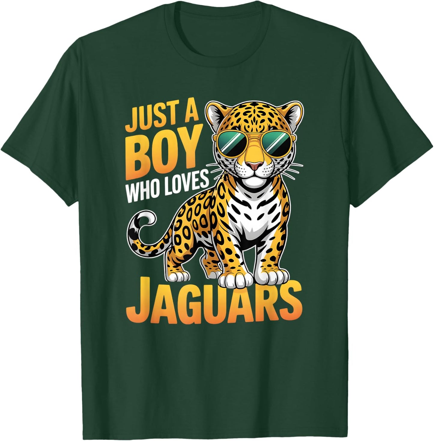 Boys Jaguar T-Shirt - T-Shirt | Forest