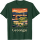 Gyeongju South Korea Temple Travel Graphic T-Shirt - T-Shirt | Forest