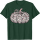 Leopard Print Pumpkin Fall Trendy Autumn Women's Graphic T-Shirt - T-Shirt | Forest