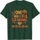 Funny Thanksgiving Grandma Graphic One thankful grandma Fall T-Shirt - T-Shirt | Forest