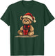 Adorable Festive Bear for Teddy Bear and Christmas T-Shirt - T-Shirt | Forest