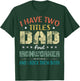 I Have Two Titles Dad And Ironworker Funny Fathers Day Gift T-Shirt - T-Shirt | Forest