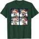 Christmas Winter Wonderland Cheetah T-Shirt - T-Shirt | Forest