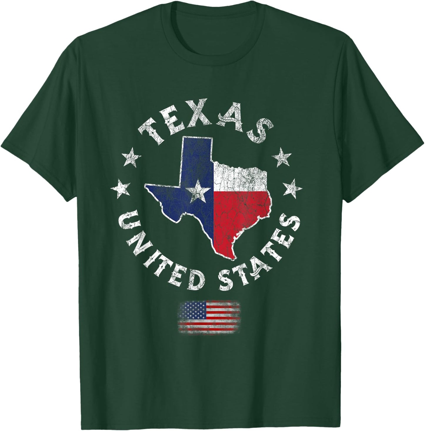 Texas - USA - Stolz seit 1845 Texas Fan T-Shirt - T-Shirt | Forest