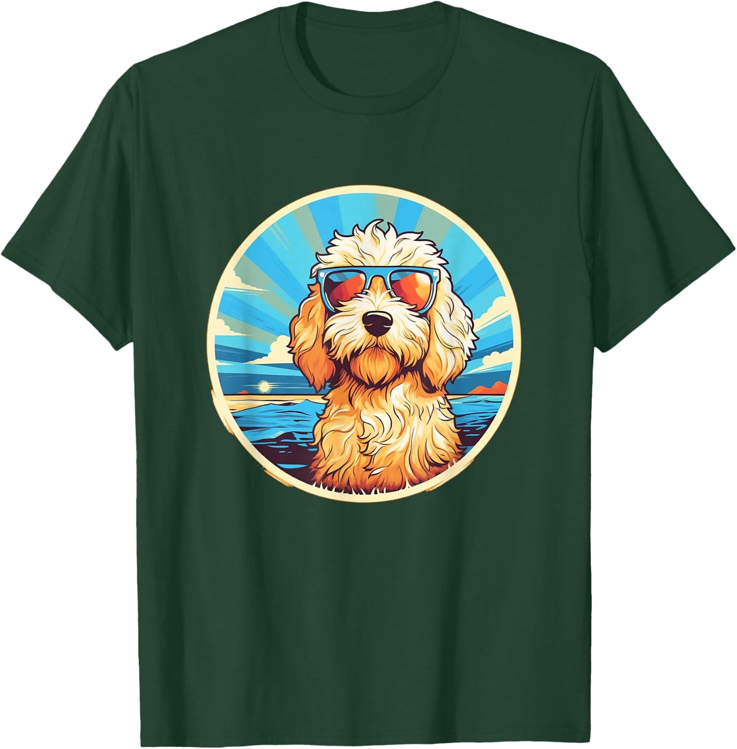 Goldendoodle Dood Funny Doodle Dog Golden Doodle T-Shirt - T-Shirt | Forest
