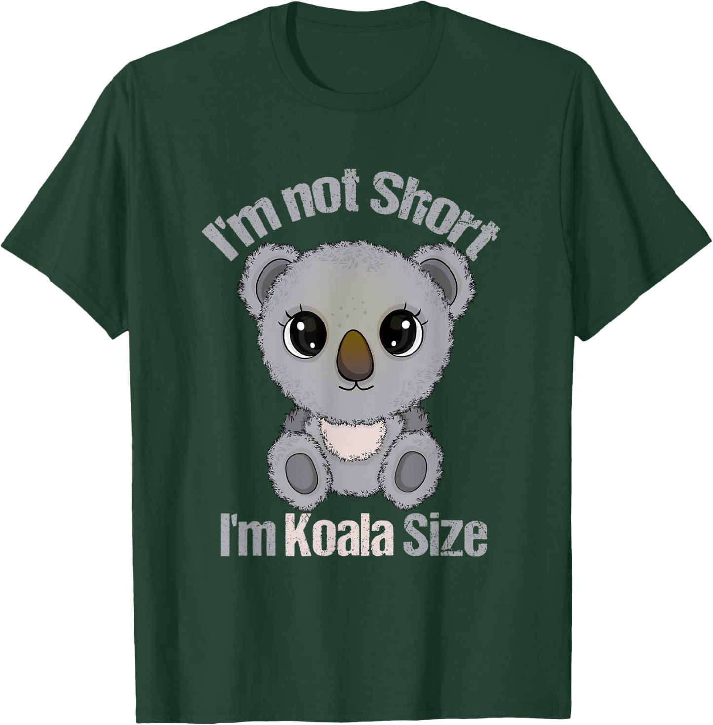 Koala Lover Women Funny Short People Koala T-Shirt - T-Shirt | Forest