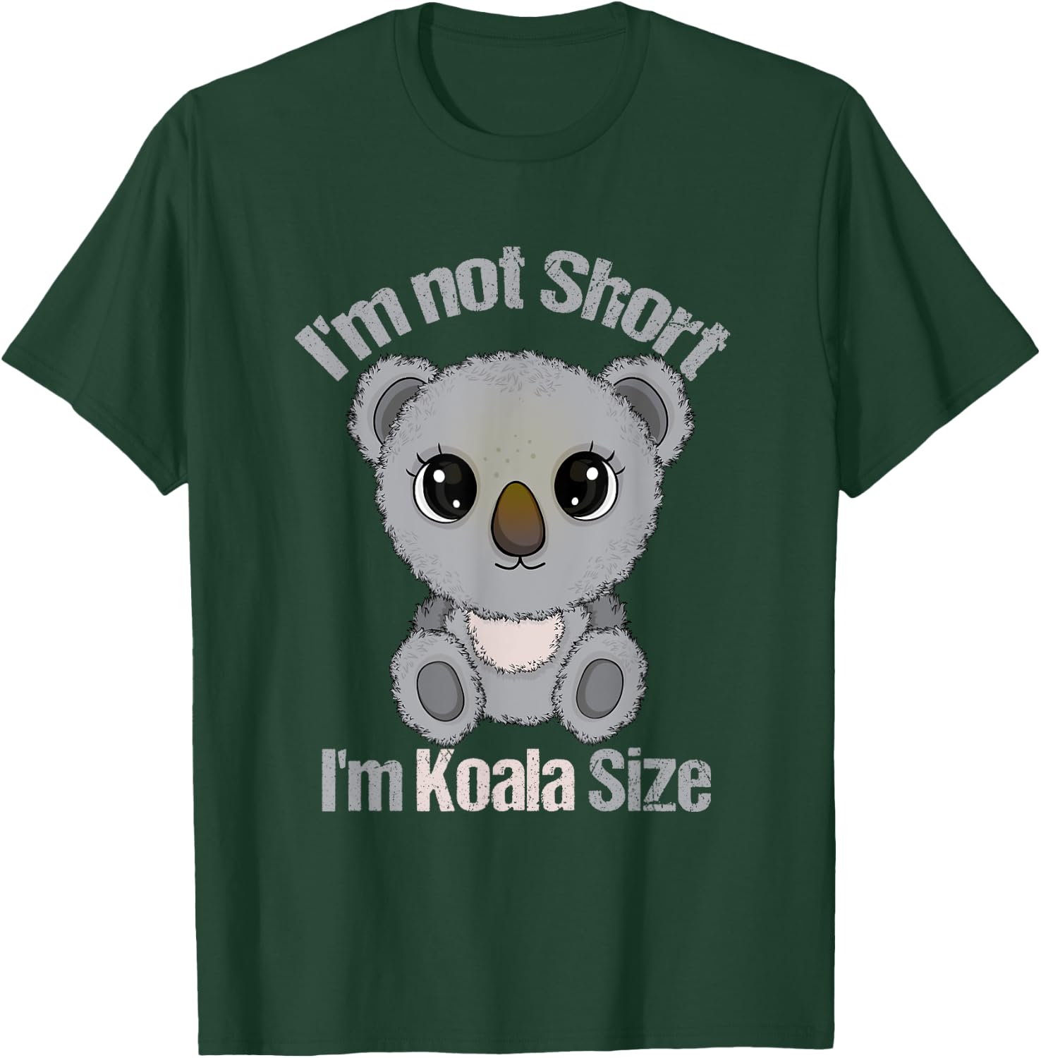 Koala Lover Women Funny Short People Koala T-Shirt - T-Shirt | Forest