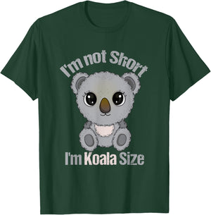 Koala Lover Women Funny Short People Koala T-Shirt - T-Shirt | Forest