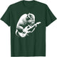 Bison Playing Electric Guitar Rock Star Guitarist T-Shirt - T-Shirt | Forest