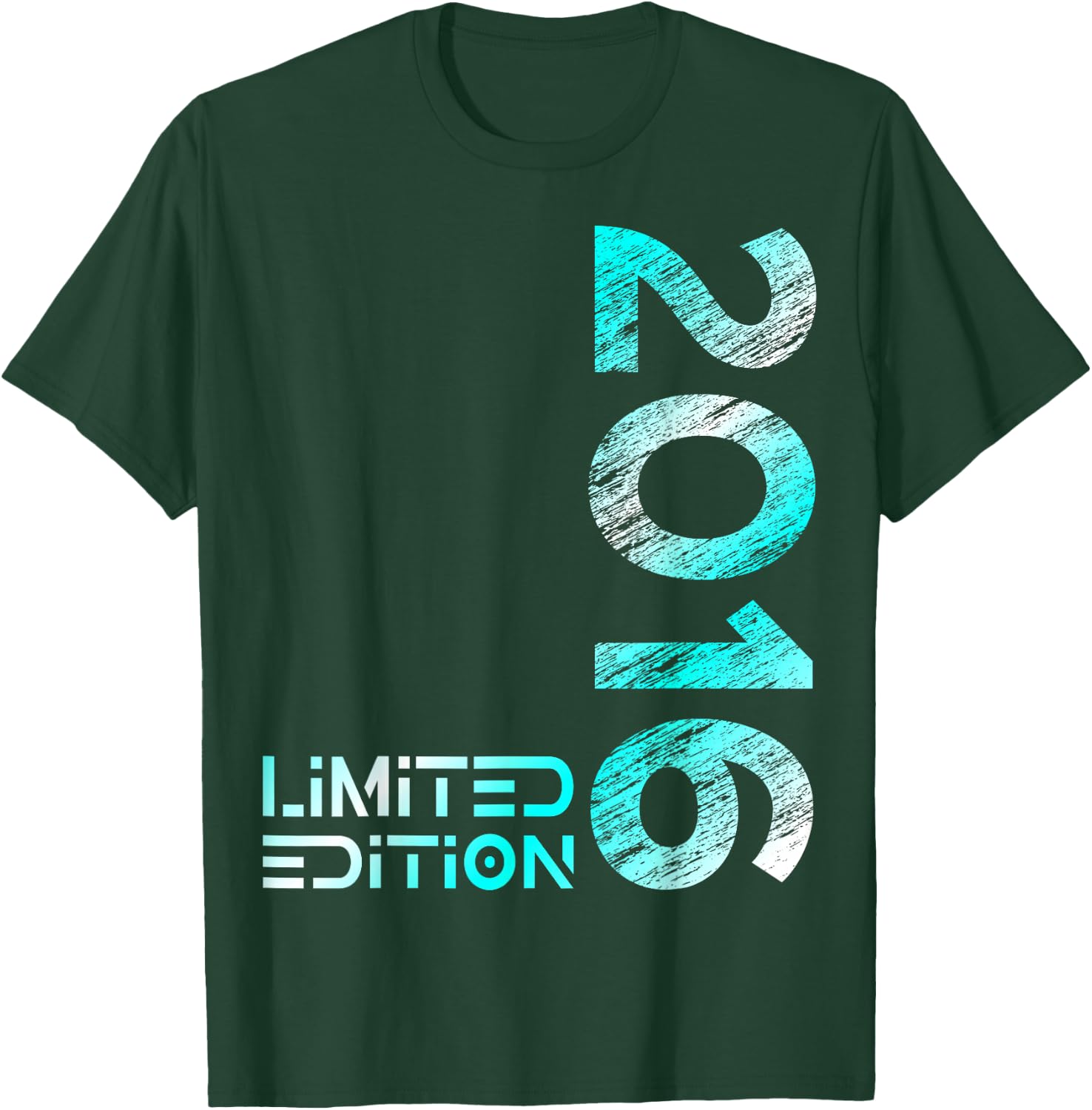 Kids 8th Birthday Limited Edition Vintage 2016 Boy Girl , black T-Shirt - T-Shirt | Forest