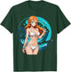 Sexy Waifu Beach Anime Girl Japanese T-Shirt - T-Shirt | Forest