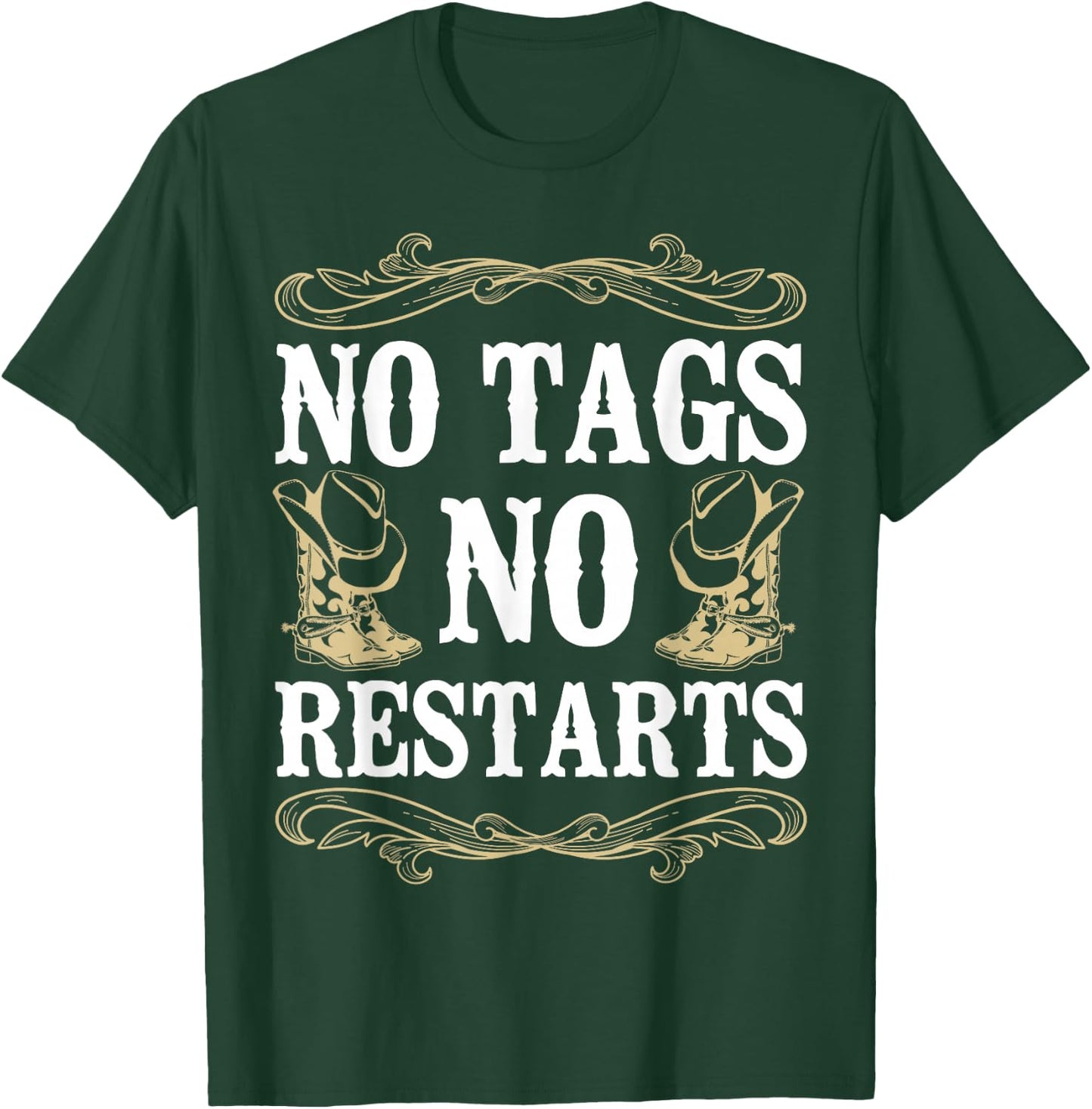 Line Dancing Dance Teacher No Tags No Restarts T-Shirt - T-Shirt | Forest