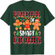 Principal Of Smart Cookies Gingerbread Christmas Principal T-Shirt - T-Shirt | Forest