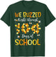 We Buzzed Right Through 100 Days Of School Bees Teacher Kids T-Shirt - T-Shirt | Forest