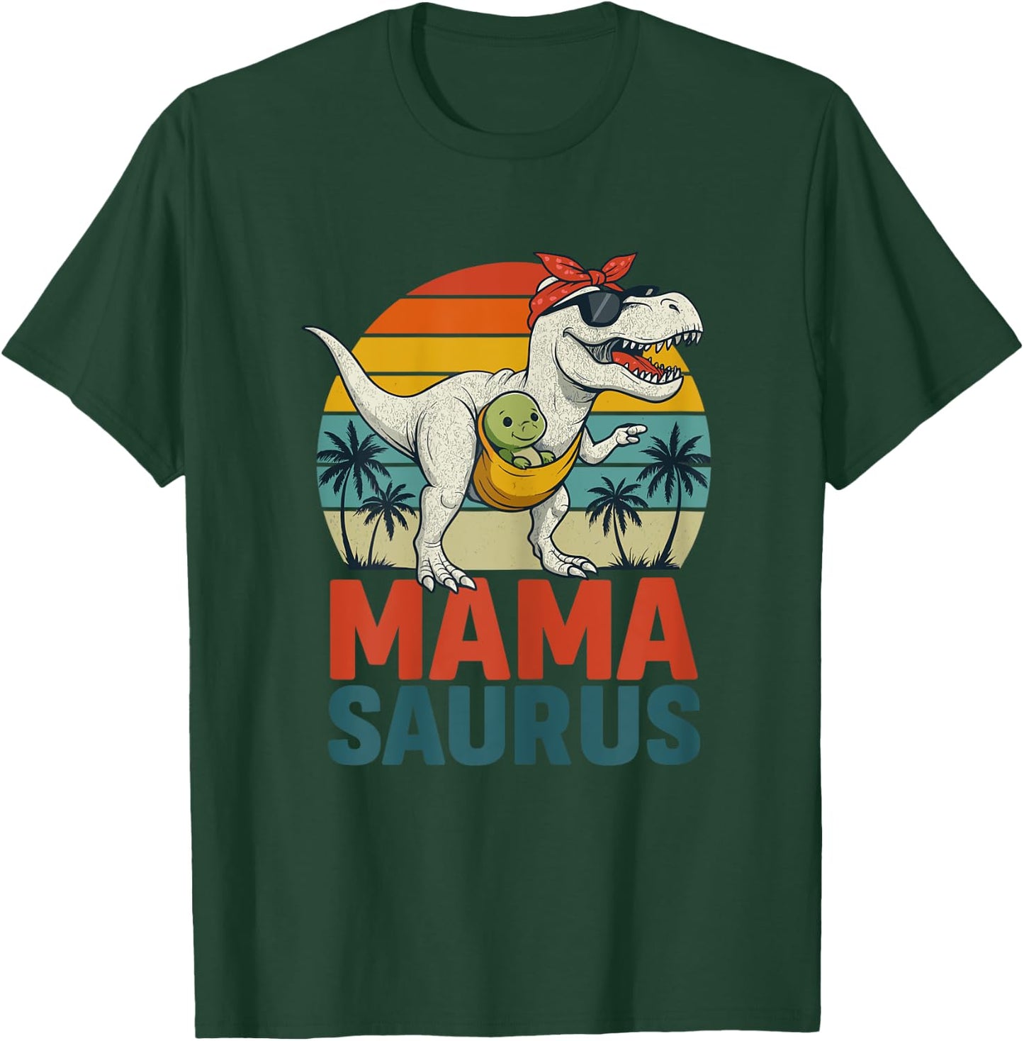MAMASAURUS – Cadeau Drôle Fête des Mères Original T-Shirt - T-Shirt | Forest