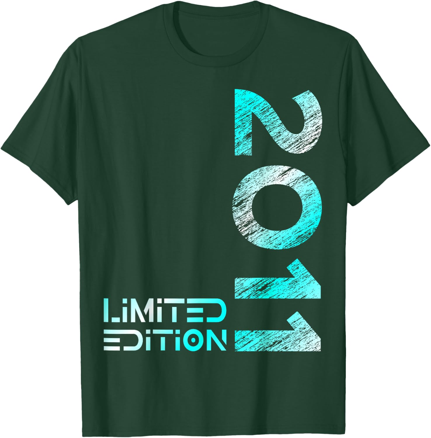 15th Birthday Limited Edition Vintage 2011 Boy Girl T-Shirt - T-Shirt | Forest