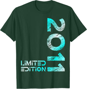 15th Birthday Limited Edition Vintage 2011 Boy Girl T-Shirt - T-Shirt | Forest