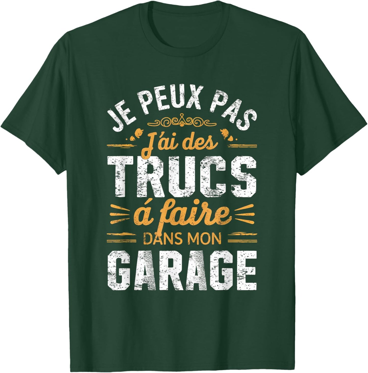 Papa Bricoleur Humour J'peux Pas Cadeau Garage , Black, S T-Shirt - T-Shirt | Forest