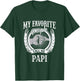 My Favorite People Call Me Papi French Grandpa T-Shirt - T-Shirt | Forest