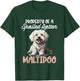 Maltipoo Dog Breed Pet Property of a spoiled rotten Maltipoo T-Shirt - T-Shirt | Forest